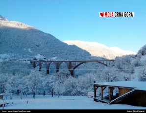 Zima i most na Đurđevića Tari