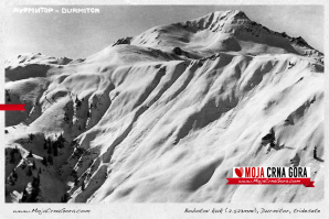 Stara razglednica: Bobotov kuk (Durmitor), tridesetih godina