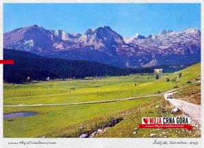 Stara razglednica: Žabljak i hotel Durmitor (1970.)