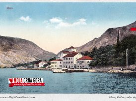 Stara razglednica: Naselje Muo (Kotor), 1910.