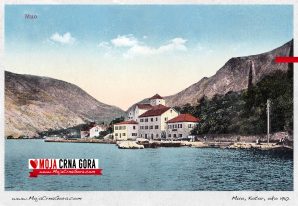 Stara razglednica: Naselje Muo (Kotor), 1910.