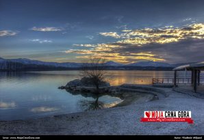 Jezero Krupac (Nikšić): novembarski zalazak