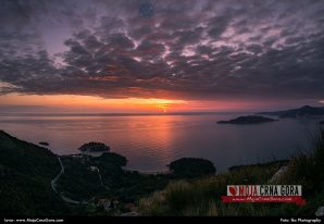 Čelobrdo (Budva): Novembarski zalazak