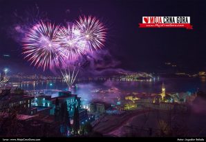 Budva tačno u ponoć za doček Nove 2017. godine